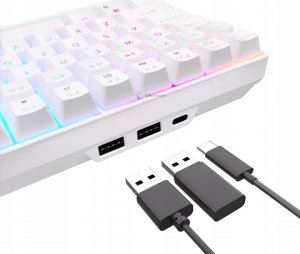 Klawiatura Royal Kludge RK98 - HOTSWAP - WHITE 6