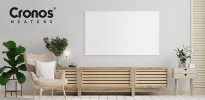 Grzejnik Cronos Panel grzewczy IR CRONOS Carbon P1000 White 8