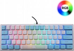 Klawiatura Orlos K61 - White&Blue 2