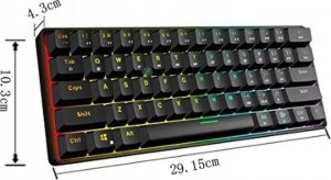 Klawiatura Orlos YK600 - HOTSWAP - BLACK 5