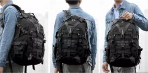 Plecak turystyczny Trizand 20534 25 l Czarny 6