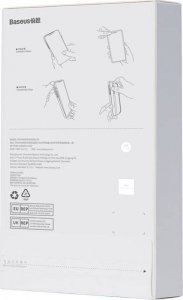 Baseus Etui ochronne Baseus Crystal Clear 14 Pro Max (transparentne) + szkło hartowane + zestaw czyszczący 7