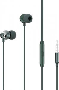 Słuchawki Vipfan Słuchawki dokanałowe przewodowe Vipfan M07, 3.5mm (zielone) 2