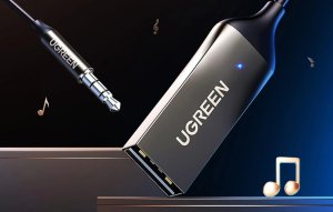 Adapter bluetooth Ugreen Odbiornik samochodowy Bluetooth 70601B (szary) 4