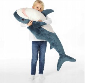 birdo Koc 180x90 Zestaw 2w1 Duży Pluszak Rekin PREZENT 3