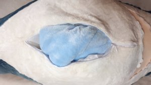 birdo Koc 180x90 Zestaw 2w1 Duży Pluszak Rekin PREZENT 9