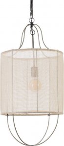 Lampa wisząca Bigbuy Home Lampa Sufitowa 38,5 x 38,5 x 75 cm Naturalny Złoty Metal 1