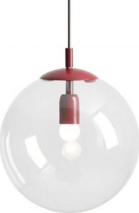 Lampa wisząca Aldex Lampa sufitowa wisząca Globe 562G15 pojedyncza czerwona 1