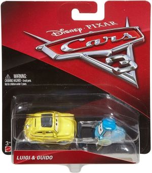 Mattel Cars 3. Samochodziki Luigi & Guido Vehicles (DXV29/FJH93) 1