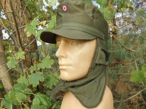 Demobil CZAPKA Z DASZKIEM ARMII AUSTRIACKIEJ OCIEPLANA 54 cm 5