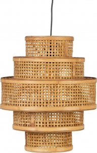 Lampa wisząca Bigbuy Home Lampa Sufitowa Naturalny Bambus 41 x 41 x 48 cm 1