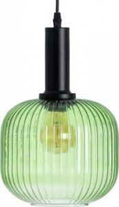 Lampa wisząca Bigbuy Home Lampa Sufitowa Szkło Metal Kolor Zielony 20 x 20 x 30 cm 1