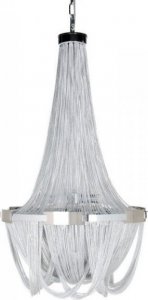 Lampa wisząca Bigbuy Home Lampa Sufitowa 50 x 50 x 90 cm Metal Srebro 1