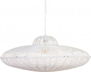 Lampa wisząca Bigbuy Home Lampa Sufitowa Metal Biały 80 x 80 cm 1