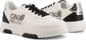 Cavalli Class Sneakersy marki Cavalli Class model CW8632 kolor Biały. Obuwie Damskie. Sezon: Wiosna/Lato EU 39 2