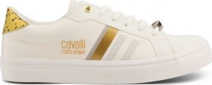 Cavalli Class Sneakersy marki Cavalli Class model CW8629 kolor Biały. Obuwie Damskie. Sezon: Wiosna/Lato EU 41 1
