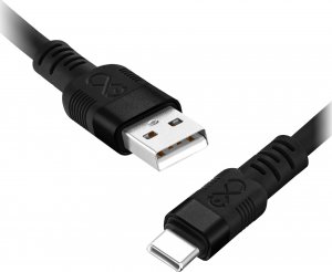 Kabel USB Orno USB-A - USB-C 2 m Czarny (CABEXCWHPUSBC2.0DMIX) 1