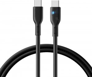 Kabel USB Joyroom USB-C - USB-C 1.2 m Czarny (JYR718) 1