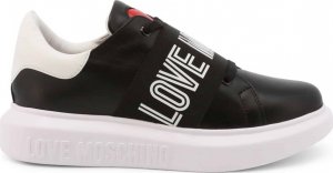 Love Moschino Sneakersy marki Love Moschino model JA15104G1FIA1 kolor Czarny. Obuwie Damskie. Sezon: Jesień/Zima EU 38 1