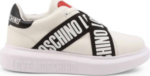 Love Moschino Sneakersy marki Love Moschino model JA15264G1FIA1 kolor Biały. Obuwie Damskie. Sezon: Jesień/Zima EU 35 1