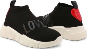Love Moschino Sneakersy marki Love Moschino model JA15113G1FIZ8 kolor Czarny. Obuwie Damskie. Sezon: Jesień/Zima EU 36 2