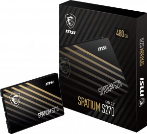 Dysk SSD MSI Spatium S270 480GB 2.5" SATA III (S78-440E350-P83) 5