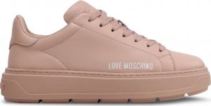 Love Moschino Sneakersy marki Love Moschino model JA15304G1GIA0 kolor Różowy. Obuwie Damskie. Sezon: Wiosna/Lato EU 40 1