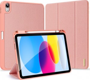 Etui na tablet Dux Ducis Dux Ducis Domo etui iPad 10.9'' 2022 (10 gen.) pokrowiec smart cover podstawka różowe 1