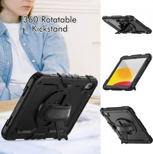 Etui na tablet Braders Etui Solid360 do iPad 10.9 2022 Black 7
