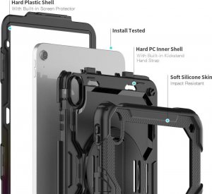 Etui na tablet Braders Etui Solid360 do iPad 10.9 2022 Black 10