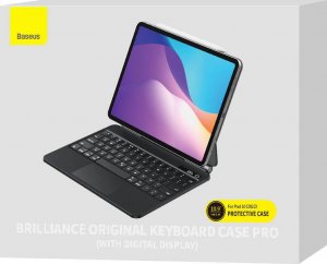 Baseus Etui z klawiaturą Brilliance do Apple iPad Air 10.9/iPad Pro 11/iPad 10.9 2022 (10. gen) szare 5