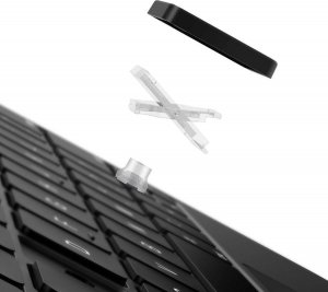 Baseus Etui z klawiaturą Brilliance do Apple iPad Air 10.9/iPad Pro 11/iPad 10.9 2022 (10. gen) szare 9