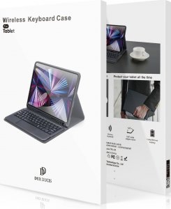 Etui na tablet Dux Ducis Dux Ducis Touchpad Keyboard Case etui iPad 10.9'' 2022 (10 gen.) klawiatura bluetooth z gładzikiem czarna 5