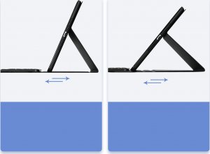 Etui na tablet Dux Ducis Dux Ducis Touchpad Keyboard Case etui iPad 10.9'' 2022 (10 gen.) klawiatura bluetooth z gładzikiem czarna 7