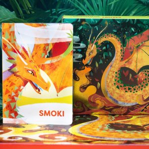 Wilga PUZZLE 100 EL+KSIAZKA SMOKI 2