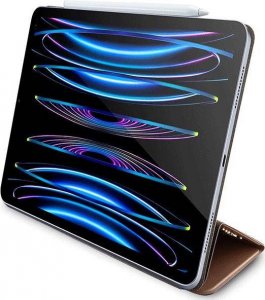 Etui na tablet Guess Etui GUFCP12PS4SGP Apple iPad Pro 12.9 2020/2021/2022 (4., 5. i 6. generacji) różowy/pink 4G Stripe Allover 5