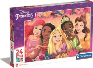 Clementoni Puzzle 24 szt. Super Maxi Kolor Disney Princess (24241) 1