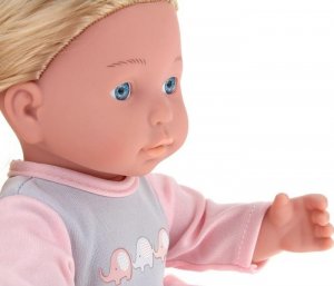 NoboKids Lalka Dziewczynka w Sukience Długie Włosy 30 cm 5