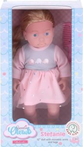 NoboKids Lalka Dziewczynka w Sukience Długie Włosy 30 cm 9