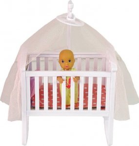LeanToys Zestaw Lalka Mama z Dzieckiem Pokój Dziecięcy Akcesoria 3