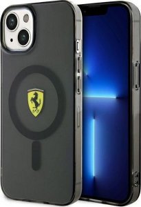 Ferrari Ferrari Translucent MagSafe - Etui iPhone 14 (Czarny) 1