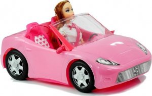 LeanToys Lalka w Podróży Kabriolet Auto dla Lalki 2