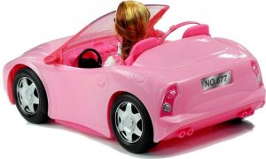 LeanToys Lalka w Podróży Kabriolet Auto dla Lalki 3