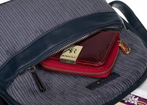 David Jones Niewielki, praktyczny plecak damski ze skóry ekologicznej  David Jones NoSize 6