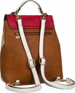 LuluCastagnette Elegancki plecak damski ze skóry ekologicznej  LuluCastagnette NoSize 3