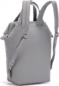 Pacsafe Plecak mini damski antykradzieżowy Pacsafe Citysafe CX Econyl - jasnoszara 5