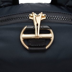 Pacsafe Plecak mini damski antykradzieżowy 8L Pacsafe Citysafe Econyl - czarna 11