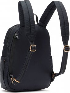 Pacsafe Plecak mini damski antykradzieżowy 8L Pacsafe Citysafe Econyl - czarna 4