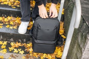 Pacsafe Plecak miejski antykradzieżowy Pacsafe Metrosafe X 20L - ciemnoszary 5