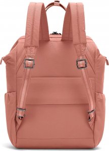 Pacsafe Plecak damski antykradzieżowy Pacsafe Citysafe CX Econyl - różowy 9